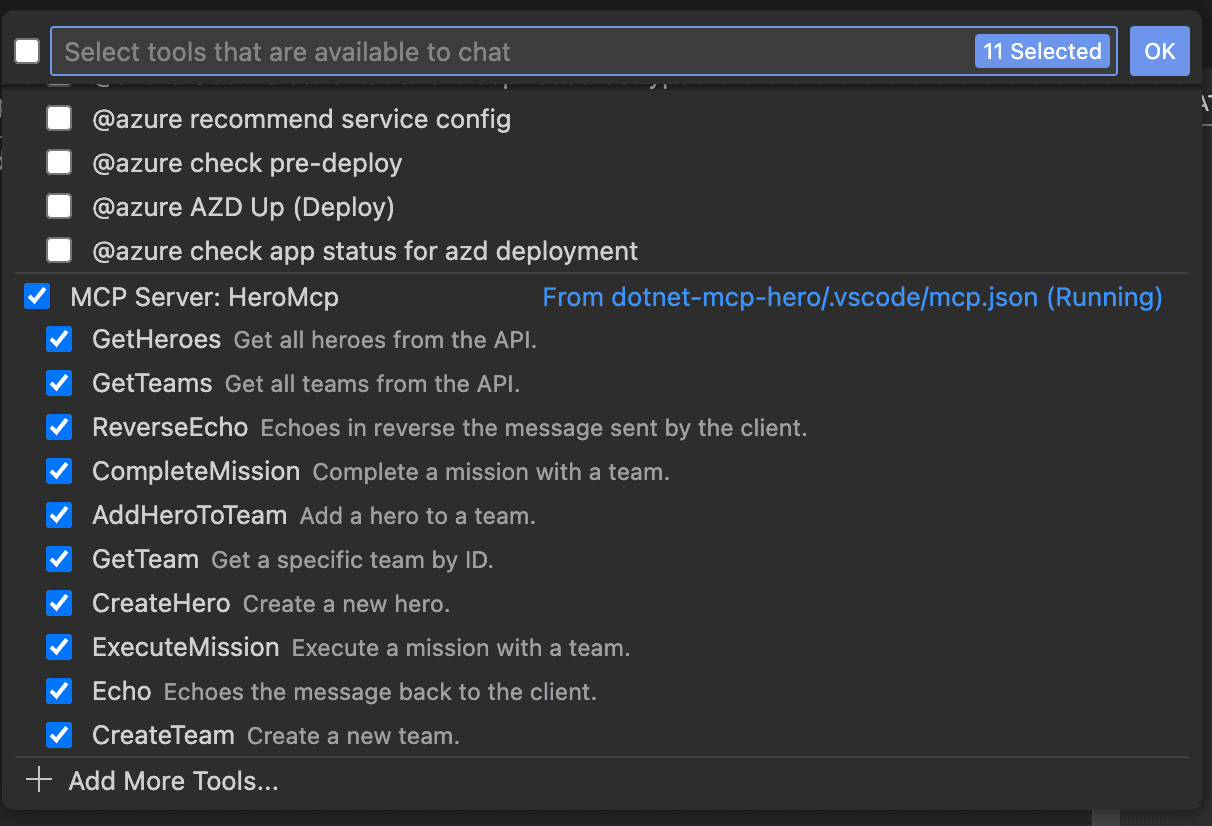 Figure: VS Code MCP