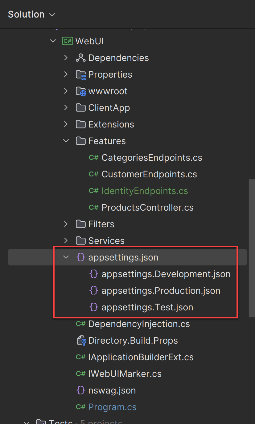 Rider - Nested JSON files